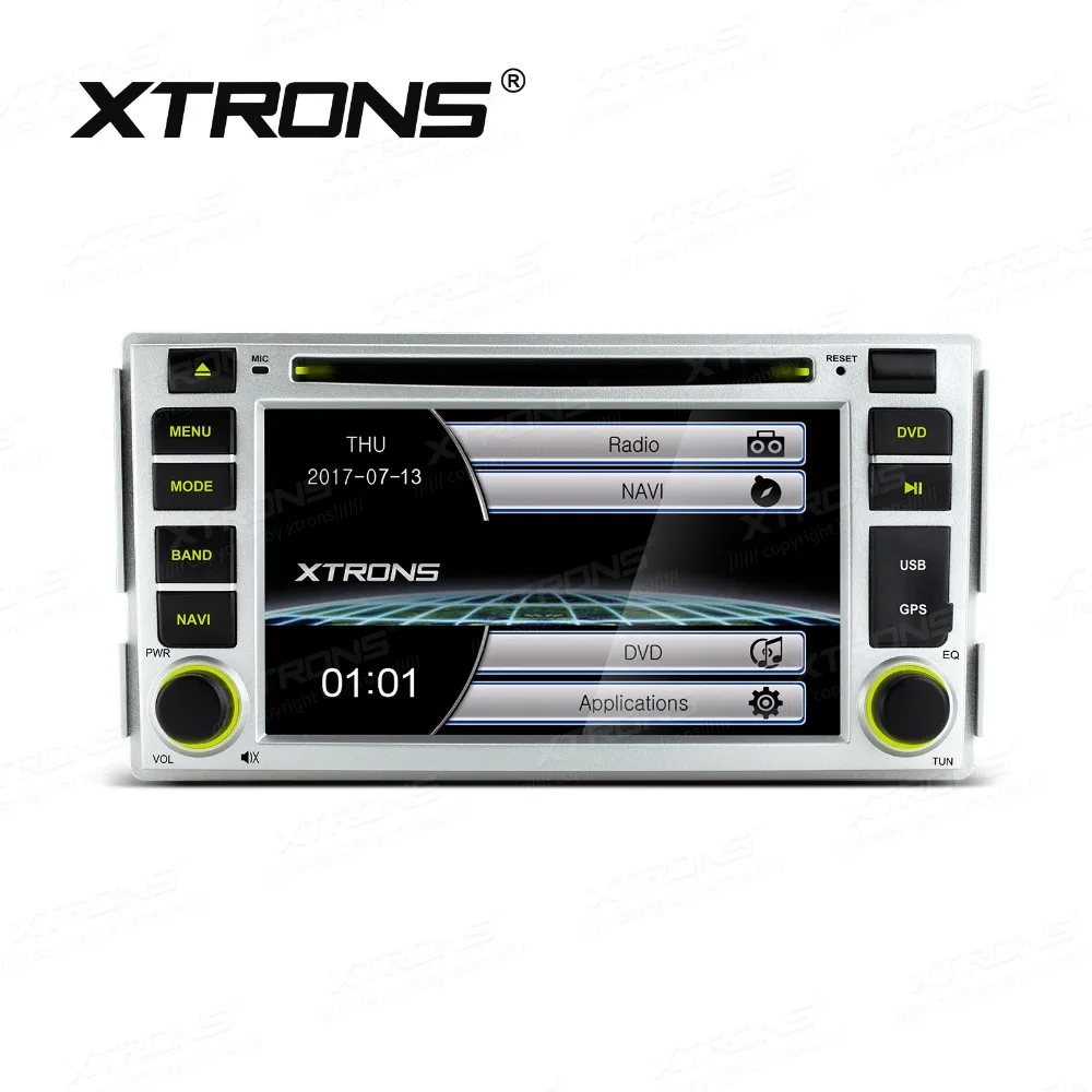 Автомобильный DVD плеер XTRONS HD цифровой сенсорный экран 6 2 дюйма GPS для Hyundai Santa Fe