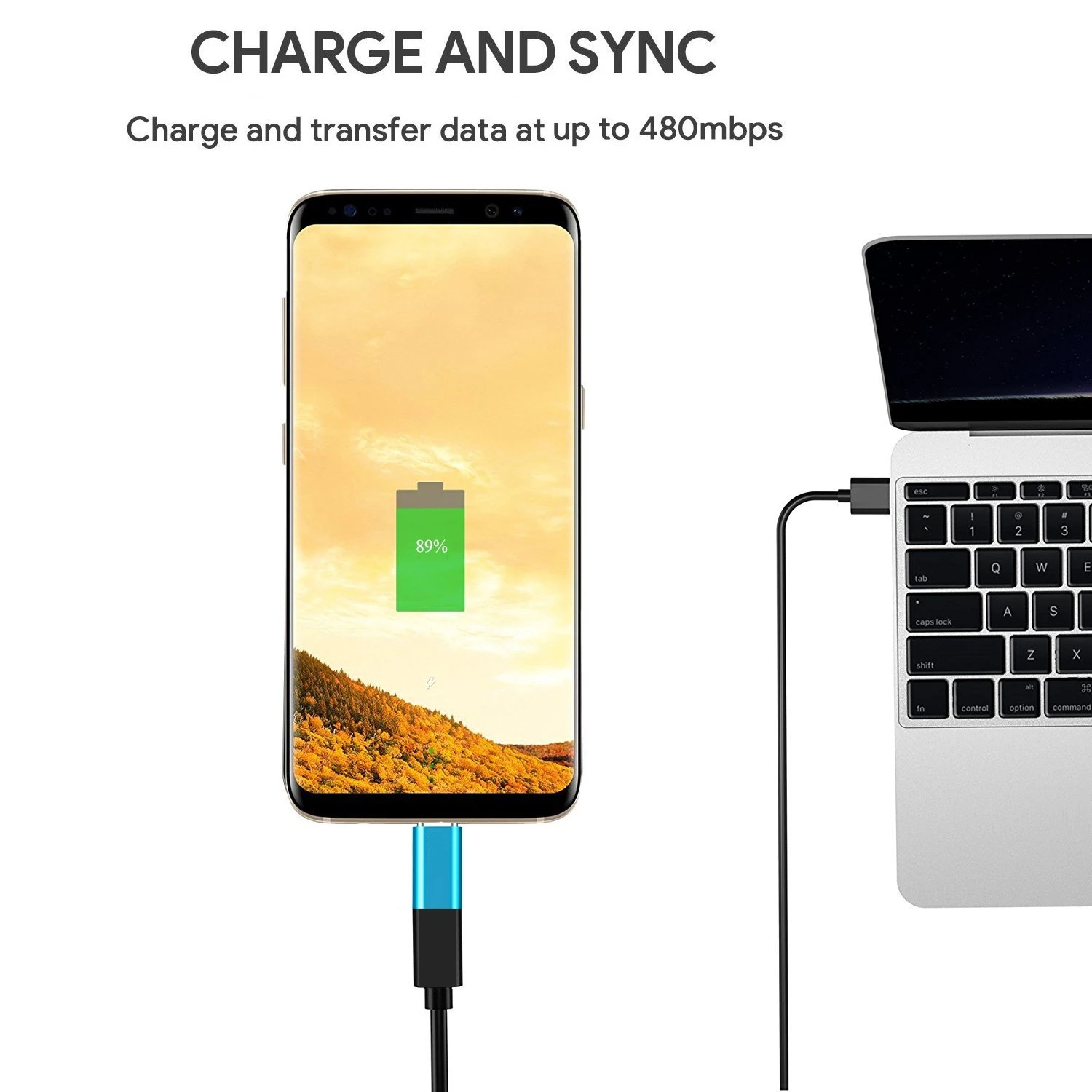 Тип C штекерным mi cro USB 2 0 Женский конвертер адаптер данных для Xiaomi A1 7 Черная Акула