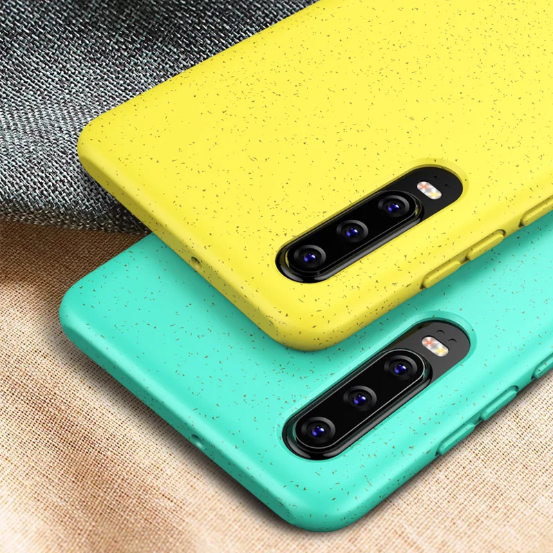 Toraise для Huawei P30 Pro Чехол карамельного цвета мягкий TPU пшеничный полюс силиконовый