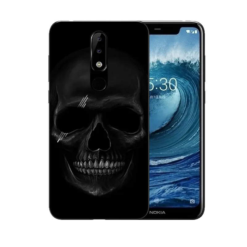 Чехол для телефона Nokia 5 1 Plus задняя крышка из мягкого ТПУ Новый Идеальный дизайн