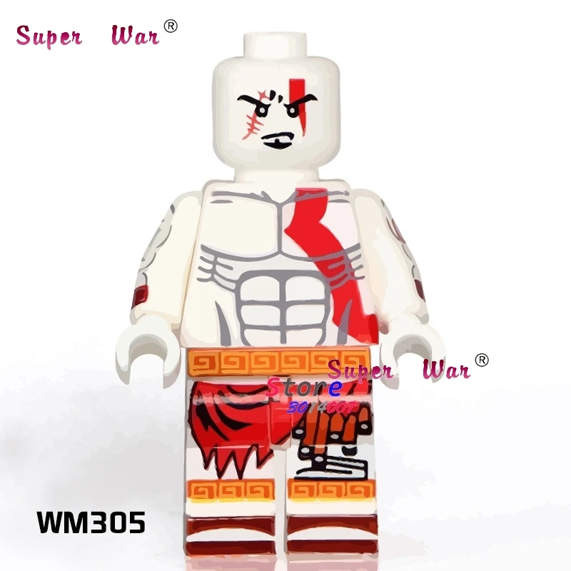 WM305 Одиночная тема ужасов фильм Охотник на маску ходячих мертвецов-Черная пятница Джейсон крик убийца строительные блоки игрушки для детей - Цвет: WM305