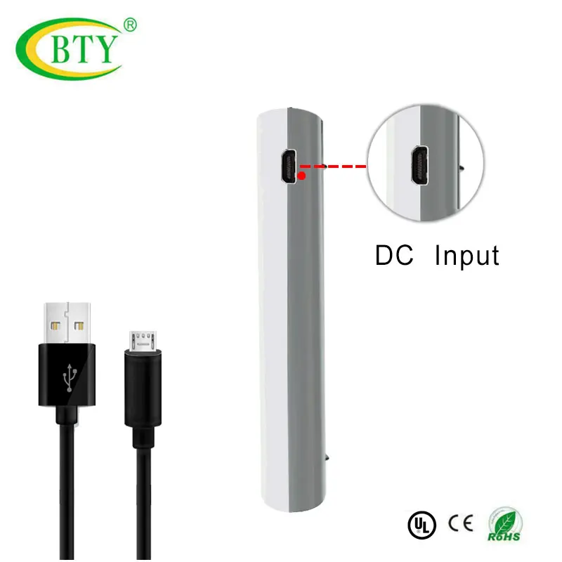 BTY зарядное устройство 8 слотов Интеллектуальный USB вход для AA/AAA NiCd NiMh