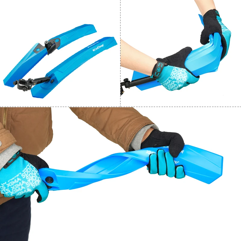 Портативные велосипедные крылья no для горного велосипеда набор брызговиков 4