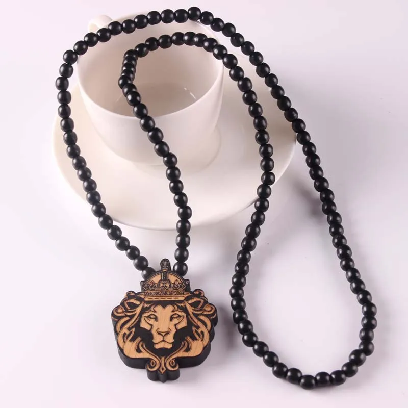 Цепочка с подвеской в виде головы льва стиле хип хоп|lion head pendant|fashion necklacenecklace fashion |