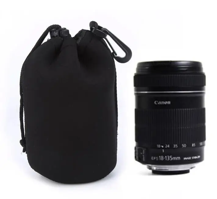 Новая сумка для объектива камеры неопреновый Мягкий защитный чехол DSLR мягкая
