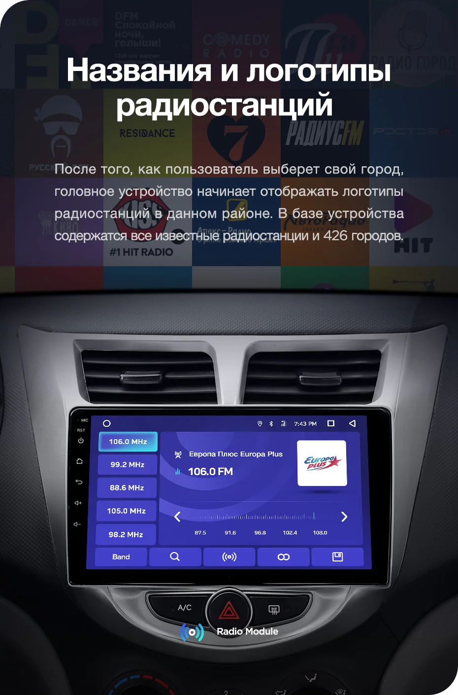 TEYES CC2 Штатная магнитола для Хендай Солярис 1 Hyundai Solaris 1 2010 2011 2012 Android 8.1, до 8-ЯДЕР, до 4+ 64ГБ 32EQ+ DSP 2DIN автомагнитола 2 DIN DVD GPS мультимедиа автомобиля головное устройство