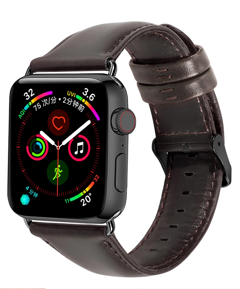 Ремешок из натуральной кожи для часов correa Apple, 40 мм, 44 мм, iwatch series, 4, 3, 2, 1, 42 мм, 38 мм, браслет, ремешок на запястье