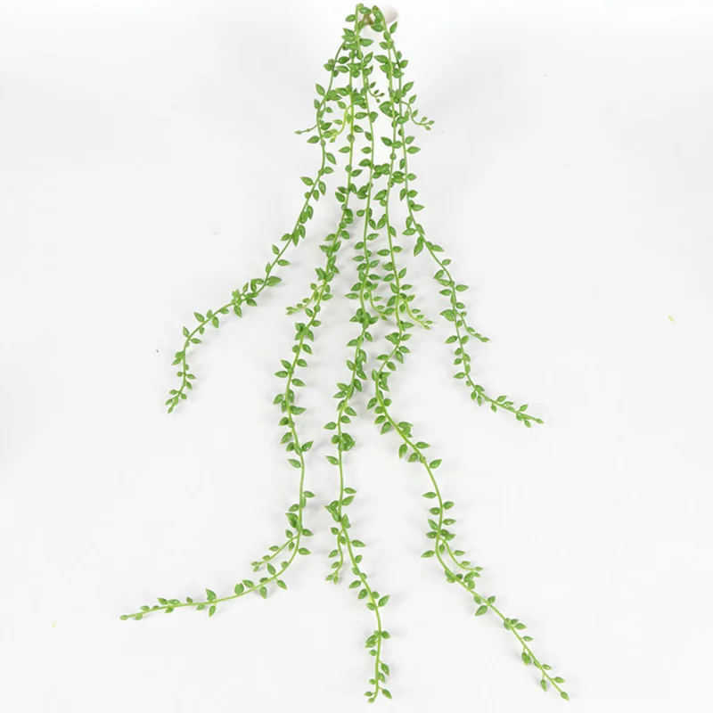 3 ветки имитация суккулентов возлюбленные слезы зеленые Ротанговые настенные