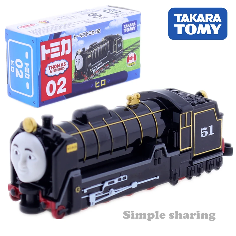 Мини поезд Takara Tomy Tomica № 02 Хиро из фильма и ТВ аниме Литые металлические модели в