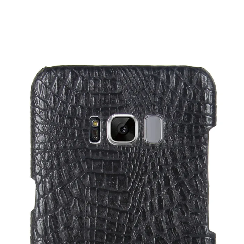 Роскошный чехол из искусственной кожи крокодила для Samsung Galaxy S7 Edge S8 Plus Note 8 J1 J5 J7 2016
