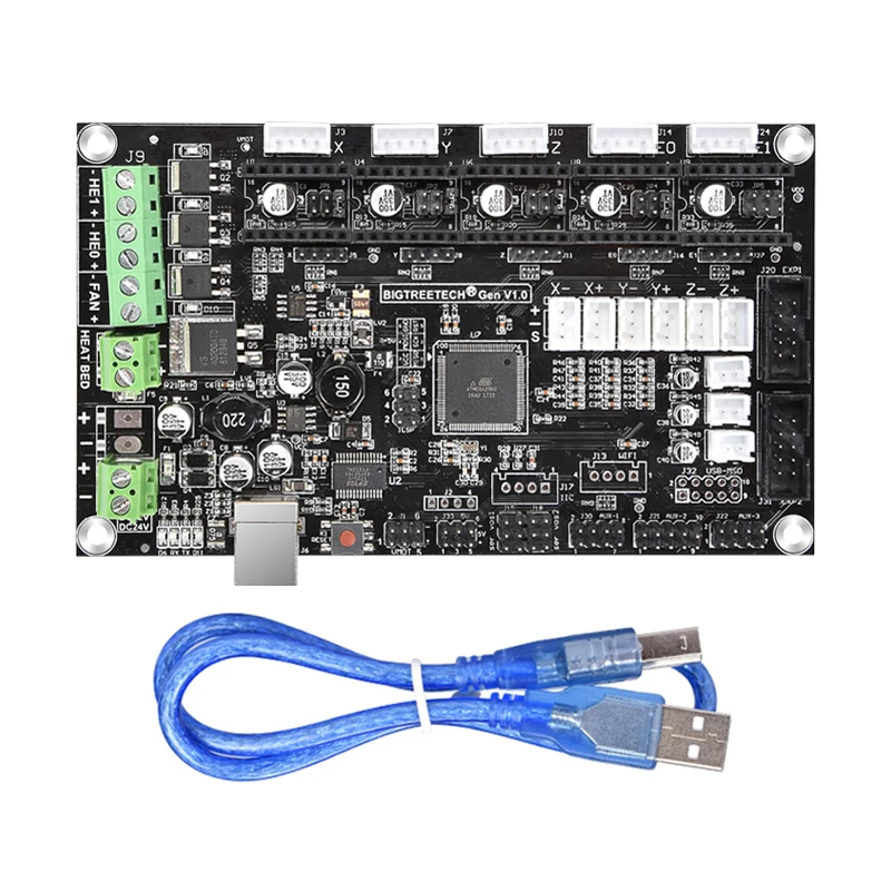 BIGTREETECH GEN V1.0 3d принтер плата управления как MKS Gen V1.4 L Ramps1.4/Mega2560 A4988/DRV8825/TMC2100 для TFT 3