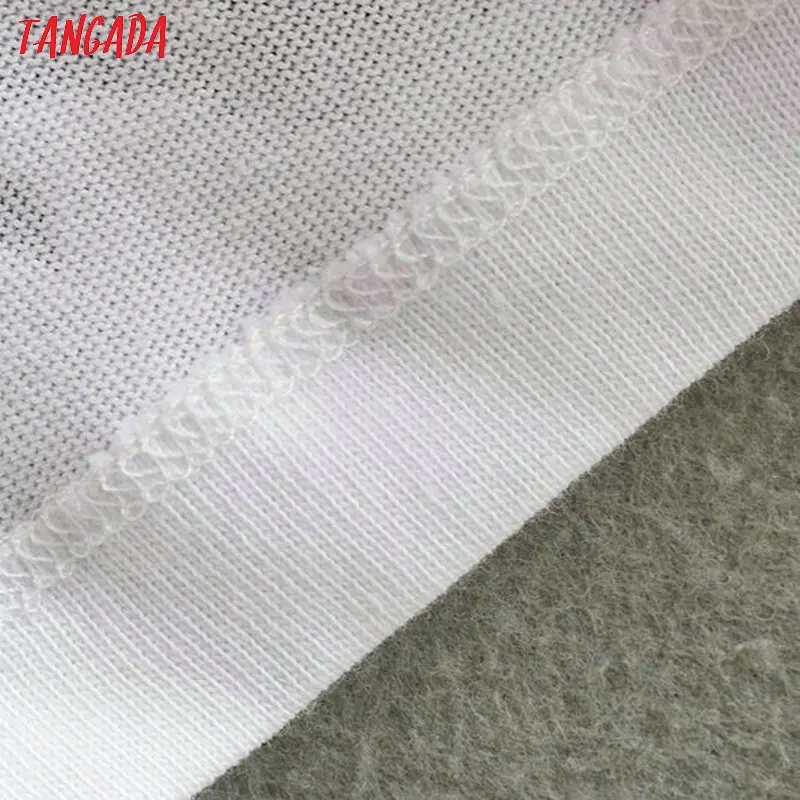Tangada женская футболка с принтом персонажа, короткий рукав, круглый вырез, футболки, женская Повседневная летняя уличная футболка, Топ 3L14