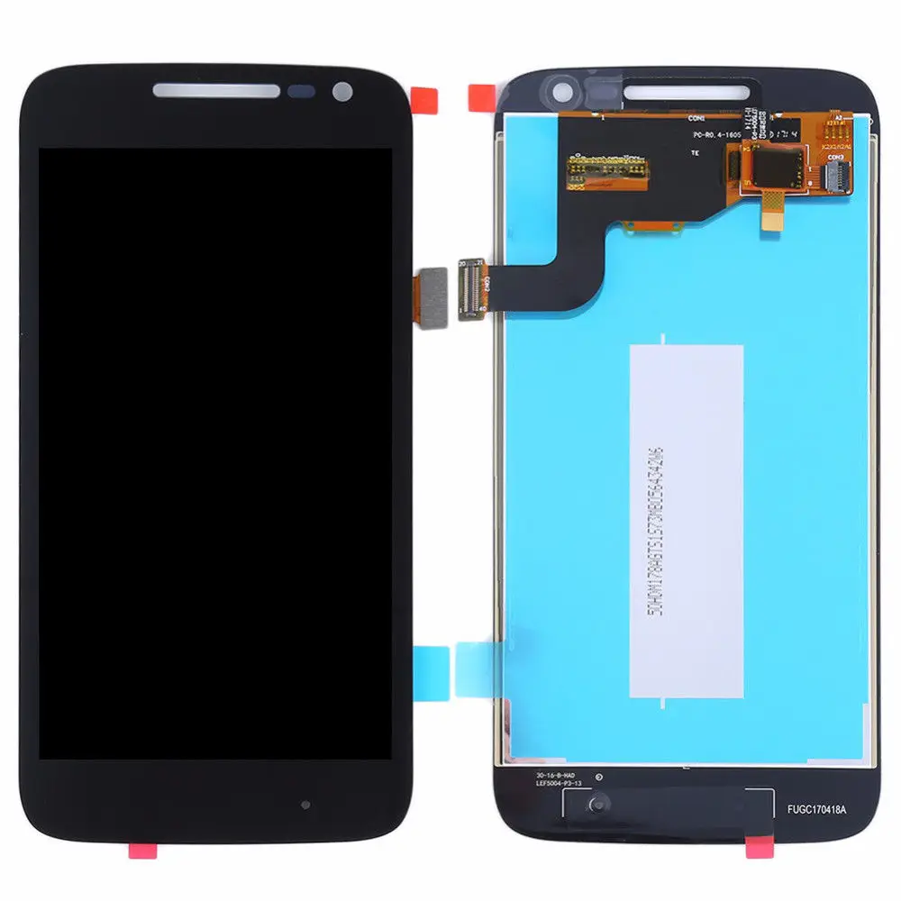 Черный/белый для Motorola Moto G4 Play XT1609 XT1607 lcd сенсорный экран дигитайзер сборка +