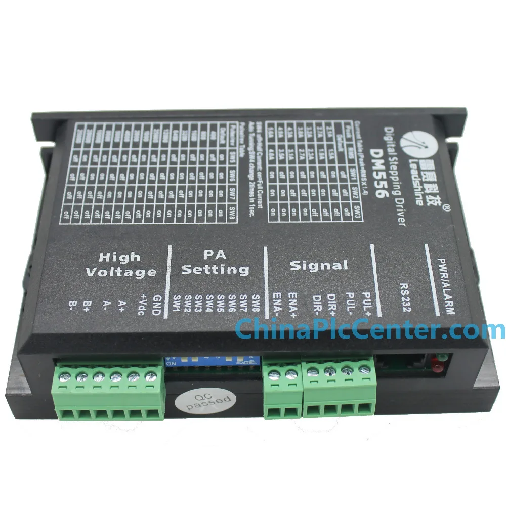LeadShine DM556 2/4 фазный Цифровой Драйвер шагового двигателя 20-50VDC 0 5-5 6a | Обустройство
