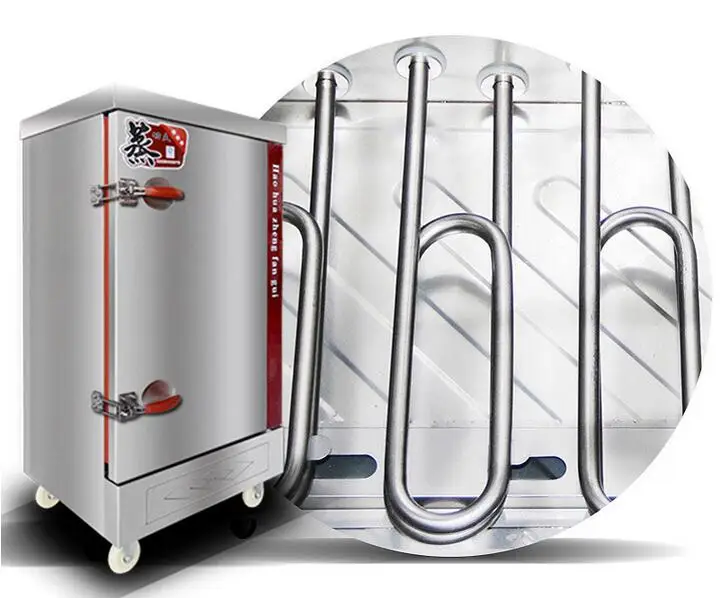 Коммерческий и промышленный роскошный 8 (восемь) лотки рисовой Пароварки