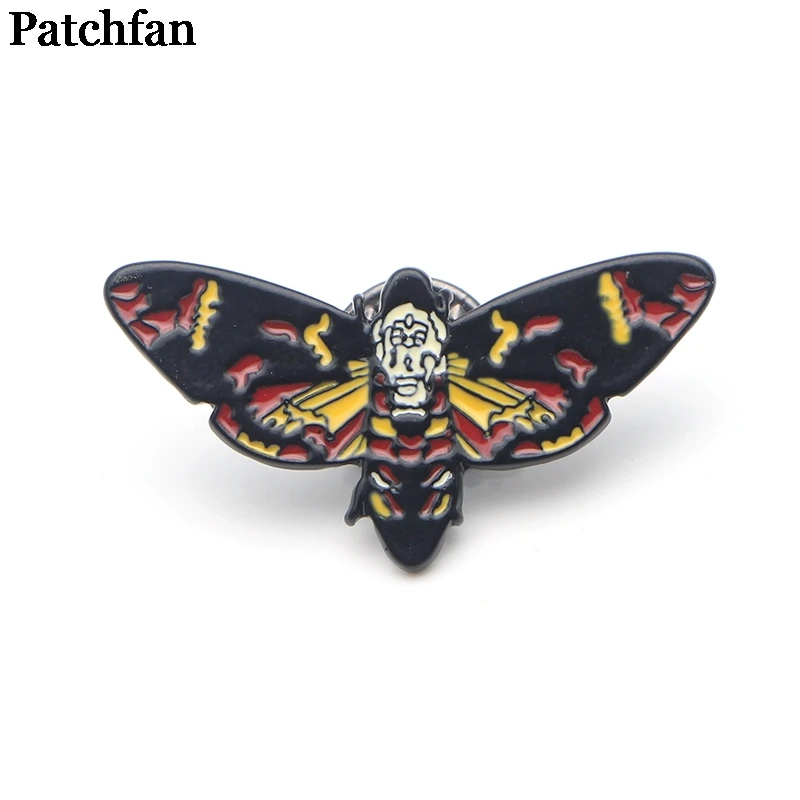 Patchfan Молчание ягнят пчелы из цинкового сплава цинковый сплав значки para рубашка