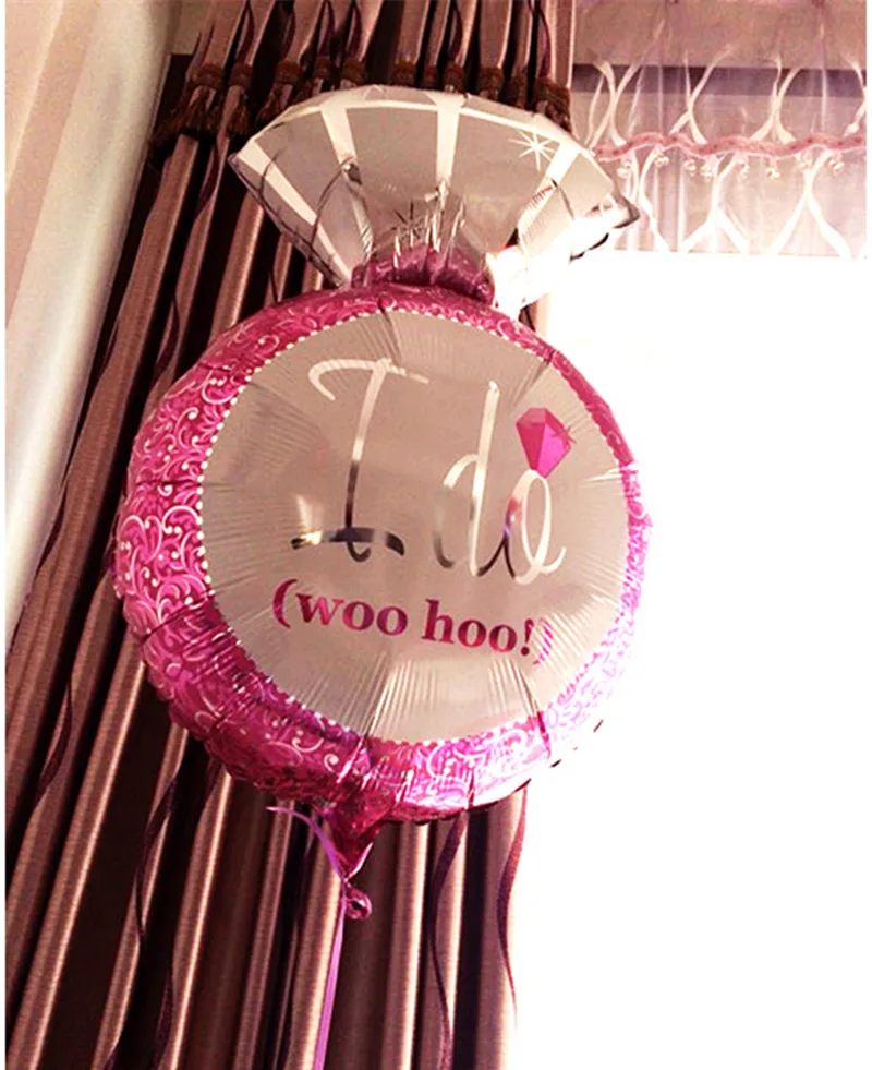 Оптовая продажа 20 штук свадебные шары для украшения &quotя&quot перстень украшенный