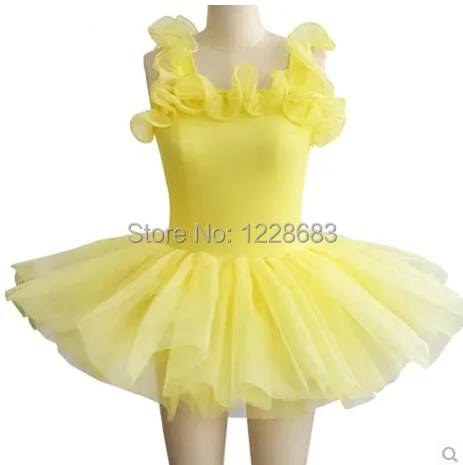 Платье-пачка для девочек классическое профессиональное балетное платье