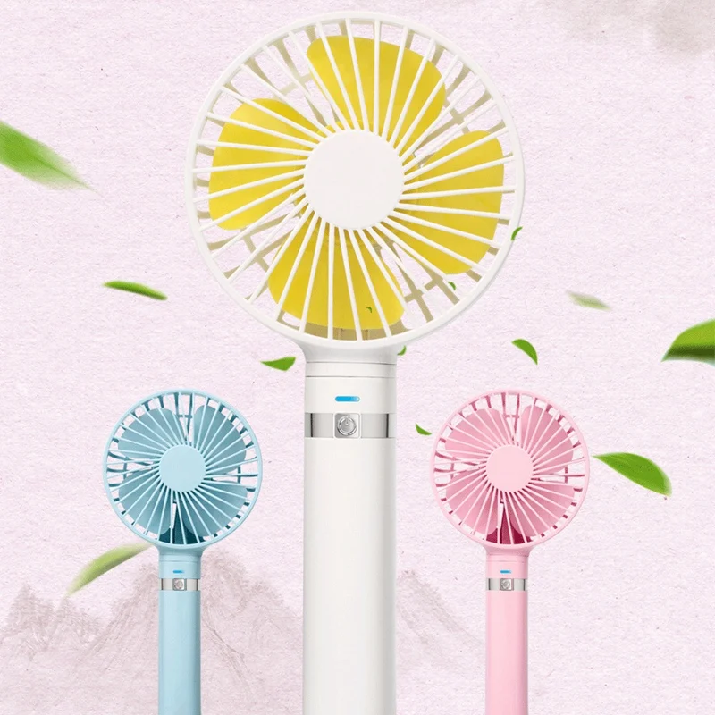 Горячее предложение! Портативный складной usb-вентилятор со светодиодной