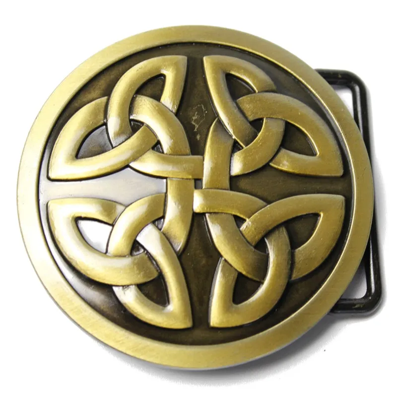 АНЮТИНЫ ГЛАЗКИ Кельтский Крест Узел Круг Гот Intwine Поясная Пряжка Для Мужчин| |