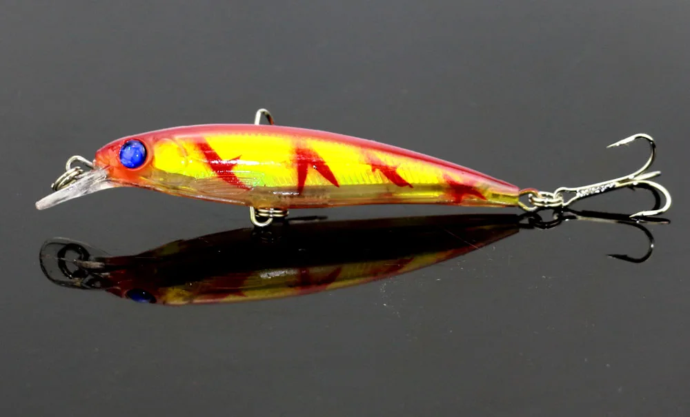 7 2 г 8 5 см Жесткая приманка гольян Swimbait Minnow рыболовная тройные Крючки Карп