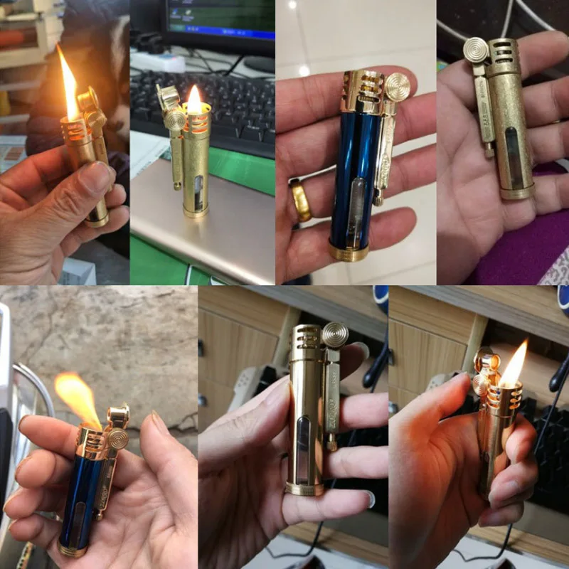 ZORRO винтажные чистые медные керосиновые зажигалки Ретро Металлические бензиновые старые тренчи Зажигалка видимая экономия бензинового масла Зажигалка для сигар