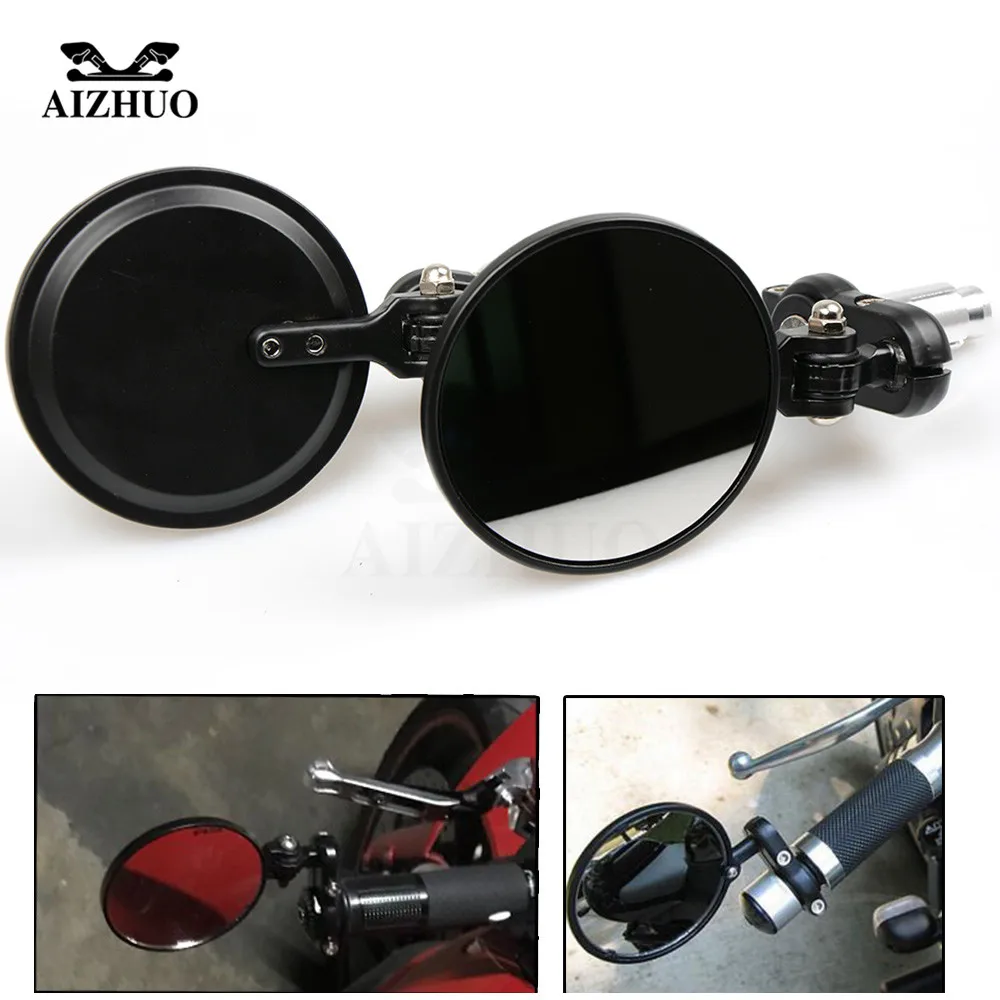 Зеркало заднего вида для Kawasaki Z750 Z800 Z900 Z1000 7/8 дюйма|Боковые зеркала и аксессуары| |