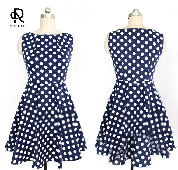 Фото Alcea Rosea Dot Dress Woman Summer Printed A Line Sleeveless Casual Boho Ladies Elegant Vintage Party Dresses AR839 Женская одежда Alcea Rosea Dot Dress Woman Summer Printed A Line Sleeveless Casual Boho Ladies Elegant Vintage Party Dresses AR839 Женская одежда