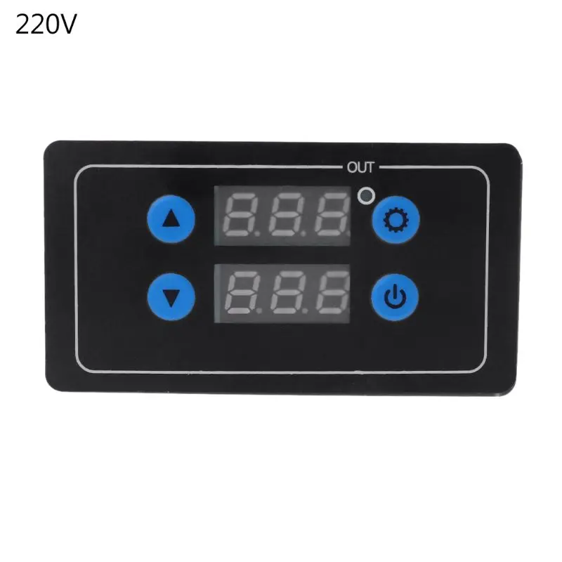 220V 0,1 s-999 h таймер обратного отсчета Программируемый Модуль управления циклом реле времени Далай 5 V/12 V/220 V дополнительное напряжение - Цвет: 220V