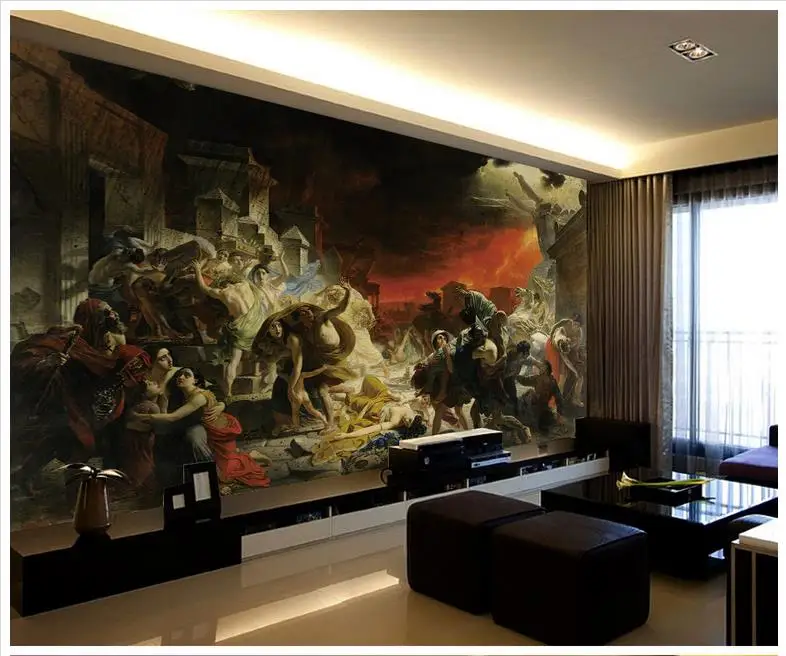 3D настенные фрески Настенная картина на заказ европейские классические