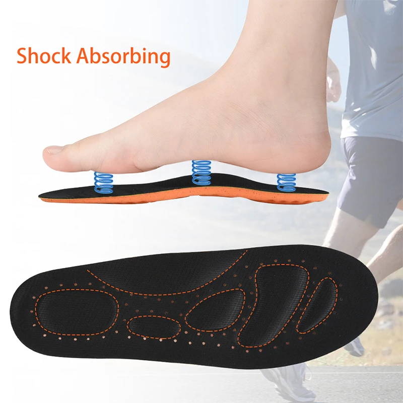 Ортопедические стельки Elino для плоских ног Arch support Plantar Fasciitis обуви дышащие