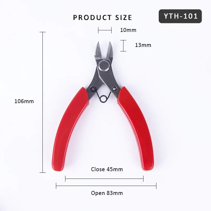 yth-101-pliers YTH кусачки для резки проволоки Инструмент для кусачек для электрика плоскогубцы Стопорные YTH-101 " мини плоскогубцы для зажимов ручные инструменты - Цвет: yth-101-pliers