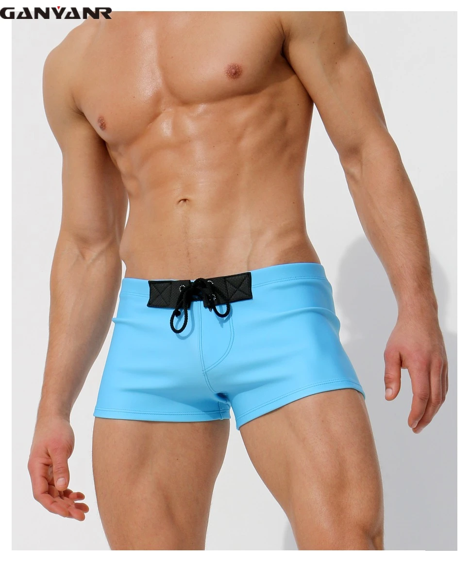 Ganyanr Брендовые мужские Купальники для малышек бразильский традиционный крой