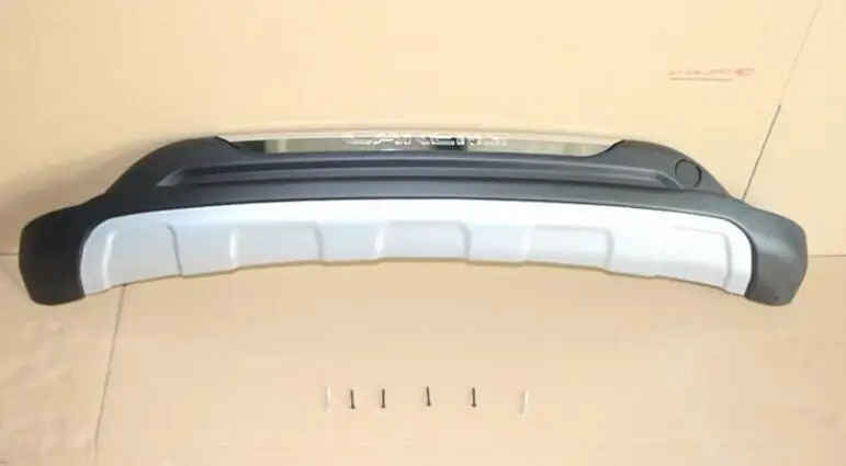 АБС пластик хром краска автомобиля спереди + задние защитные бамперы гвардии