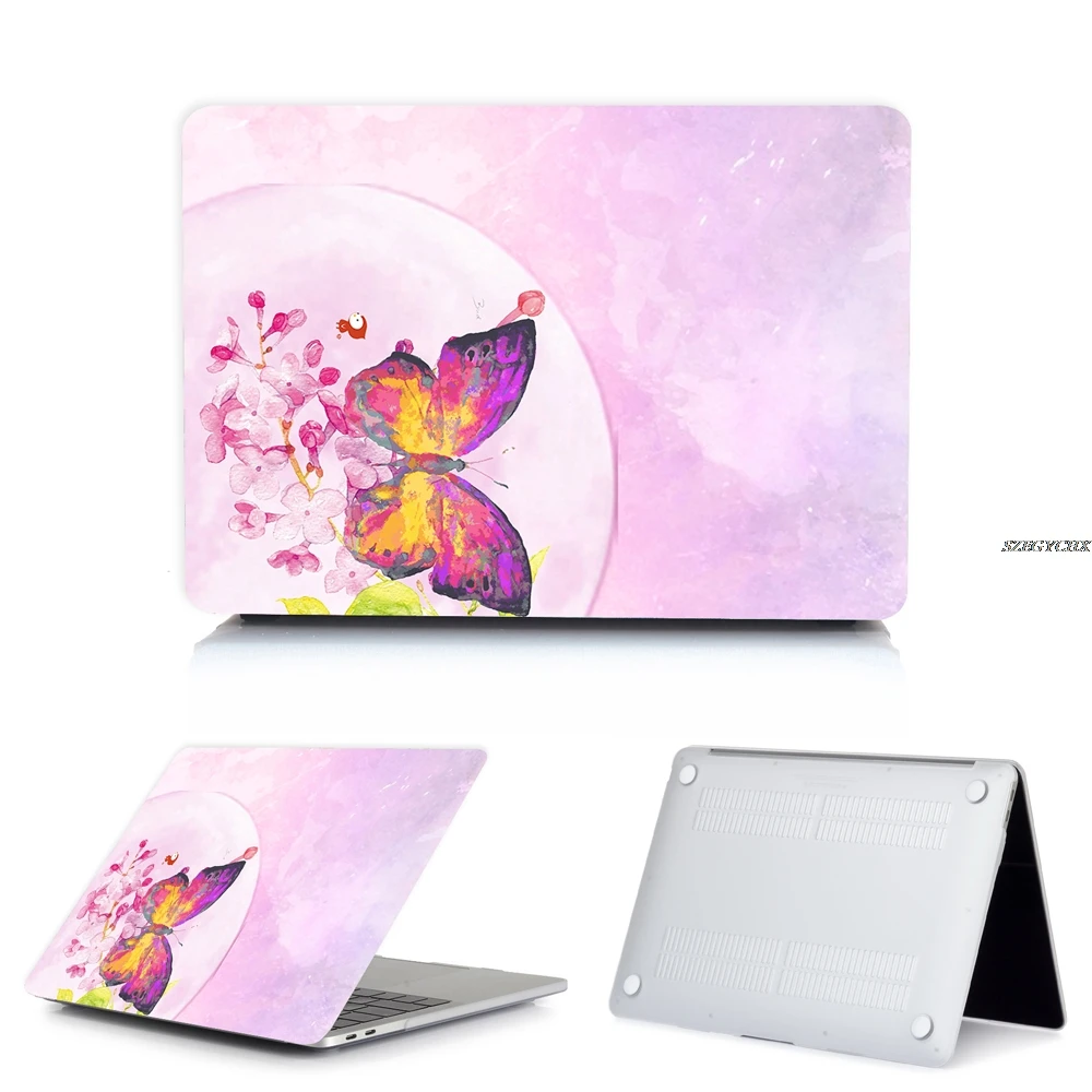 Чехол для ноутбука Apple MacBook Touch ID A1932 Air 13 Pro retina 11 12 чехол для mac book Pro 13,3 15,4 Touch Bar+ чехол для клавиатуры