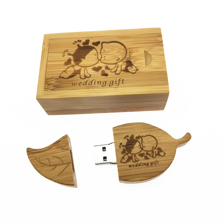 Usb флеш накопитель в деревянной коробке 4/8/16/32/64 ГБ|USB флэш-накопители| |