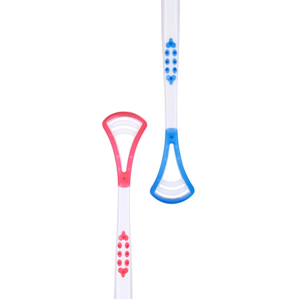 2 шт. набор скребок для языка Очиститель гигиены полости рта зубная щетка