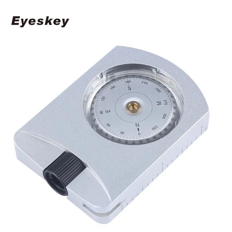 Eyeskey Профессиональный Водонепроницаемый компас выживания компас позиционирования - Цвет: Белый