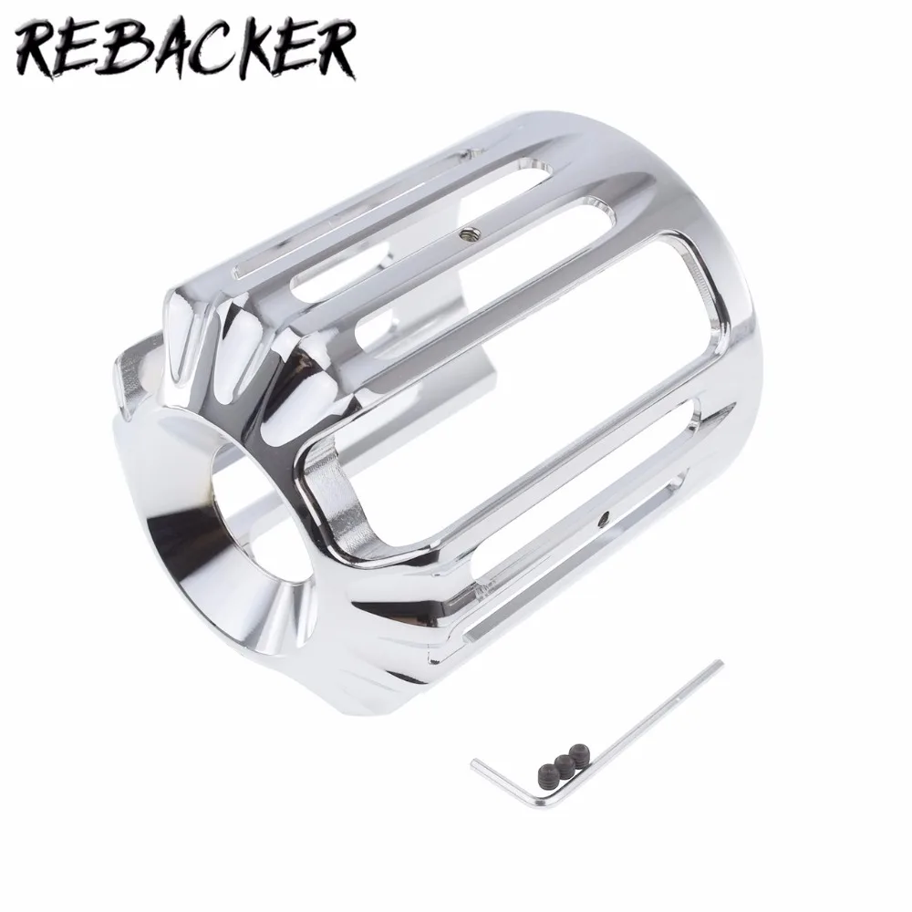 Мотоциклетный полностью хромированный литой масляный фильтр крышка масляной