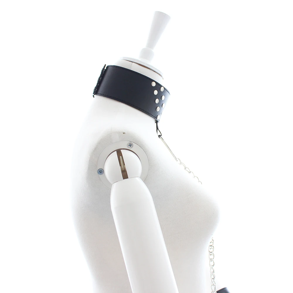 Тьерри женские руки шеи соединения Запястья Манжеты бондаж Наручники Фетиш