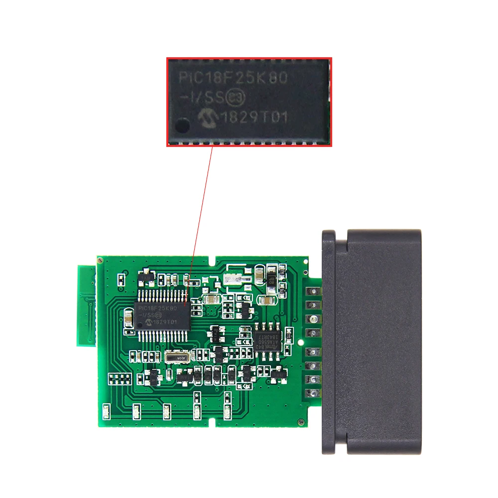 ELM327 V1.5 USB версия с PIC18F25K80 чип PL2303 Драйвер IC OBDII OBD2 Диагностический сканер ELM327 автоматический считыватель кодов