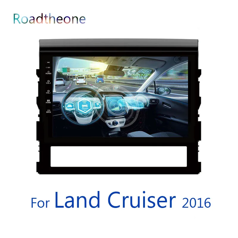 Для Toyota Lander cruiser J200 2016 2019 9 дюймов автомобильный мультимедийный плеер