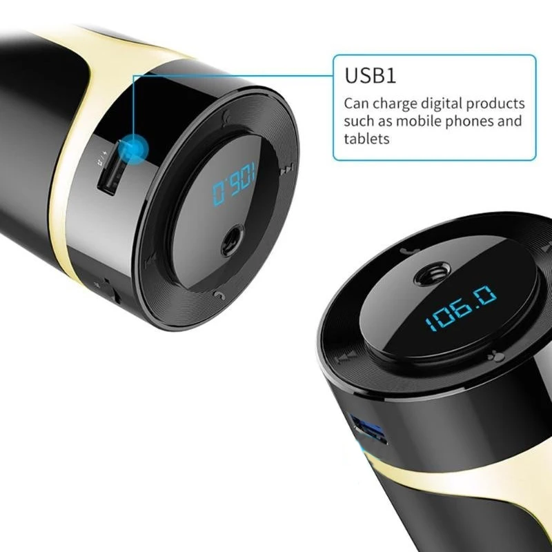 Автомобильный увлажнитель воздуха портативный Bluetooth Handsfree USB MP3 плеер освежитель воздуха автомобильное зарядное устройство Арома эфирные масла диффузор очиститель