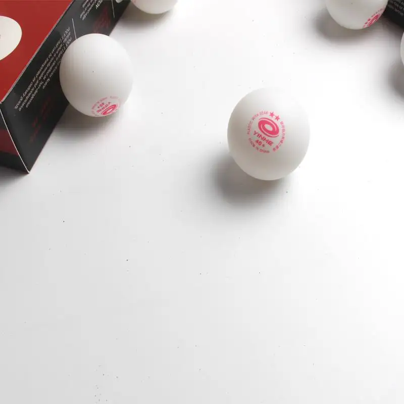 Оригинальный yinhe poly 40 + 2 звезды мяч для настольного тенниса новый материал