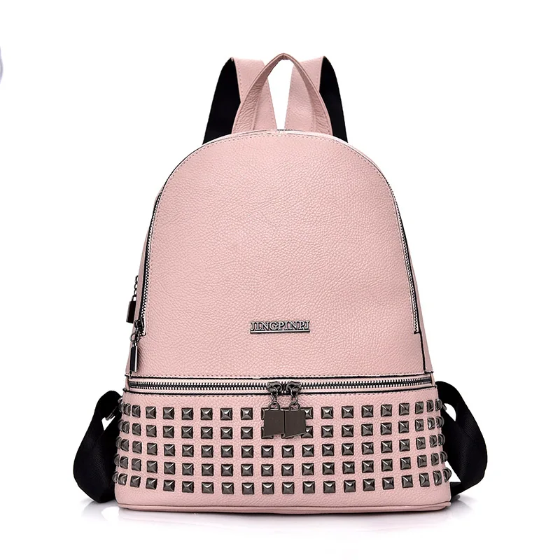 pink YILIAN, новые европейские и американские модные рюкзаки, вместительные дорожные рюкзаки, многофункциональный рюкзак для шоппинга - Цвет: pink