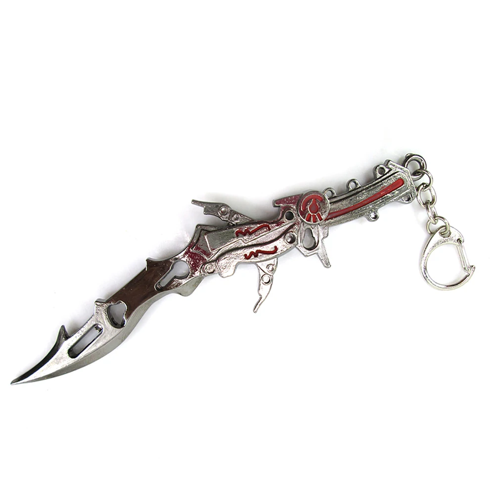 Bsarai Final Fantasy VII Eclair Farron Lightning thunderking сердце облако 16 см/6,3 ''Меч Модель игрушка брелок кольцо - Цвет: Gray Farron