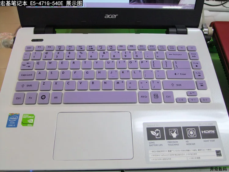 Новый силиконовый защитный чехол для клавиатуры Acer Aspire ES 15 es1 521 ES1 531 512 EC 470G E5 421 4830T