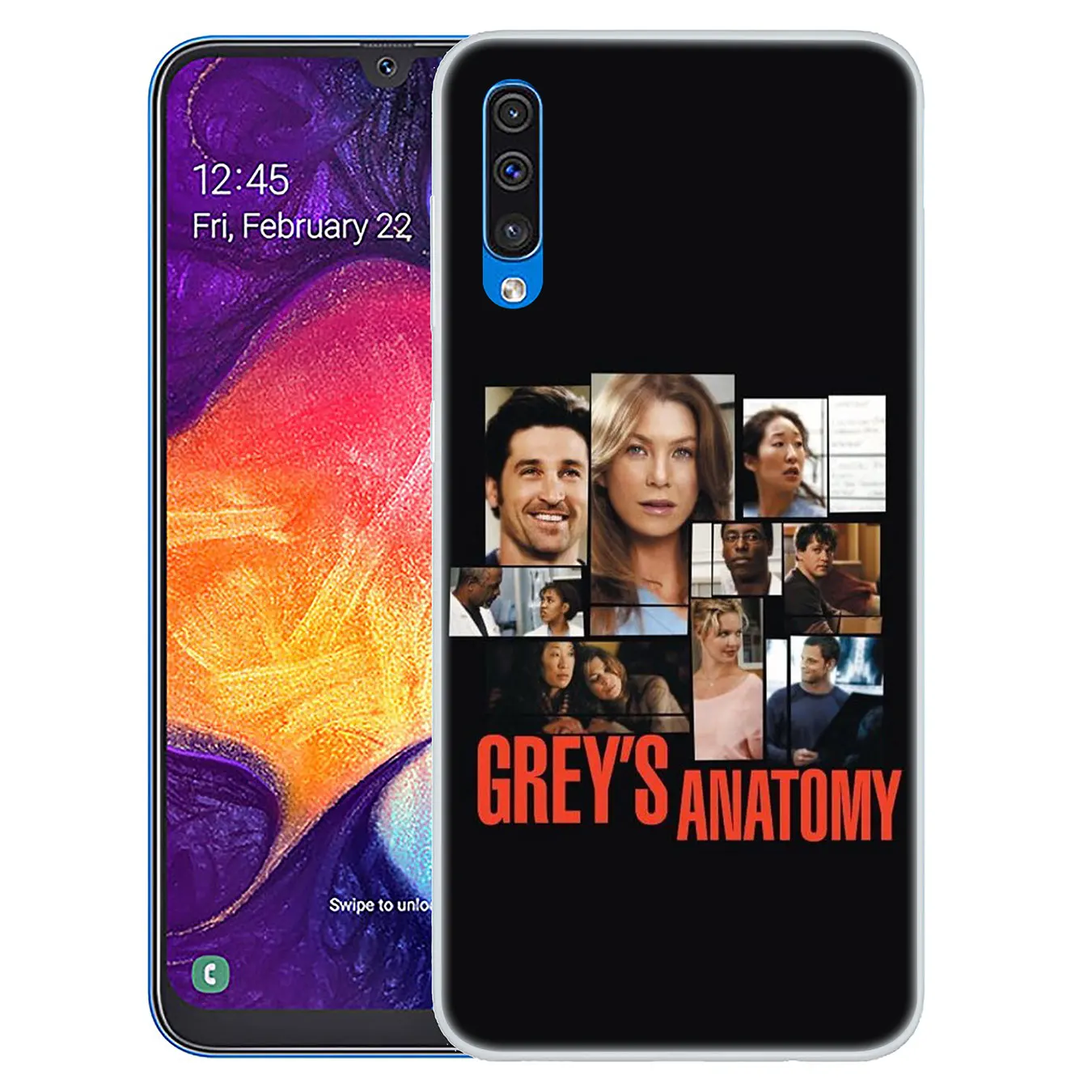 Твердый чехол для Samsung Galaxy A10 A20 A30 A40 A50 A60 A70 M40 M30 M20 M10 A20e | Мобильные телефоны и