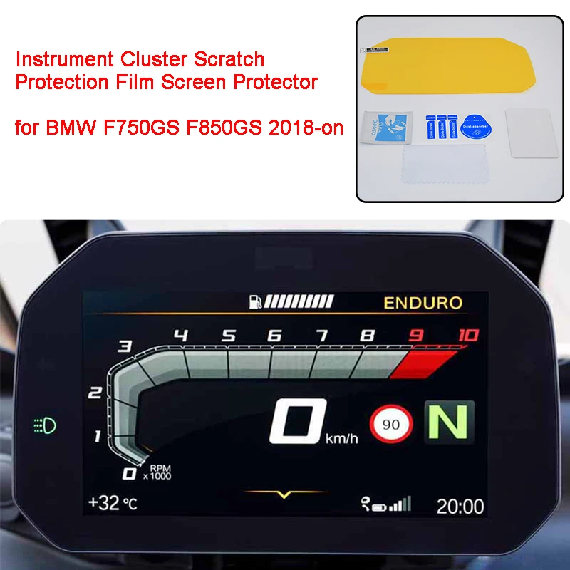 Защитная пленка для мотоцикла BMW F750GS F850GS 2018 2019 защита экрана от царапин Blu Ray F 750/850