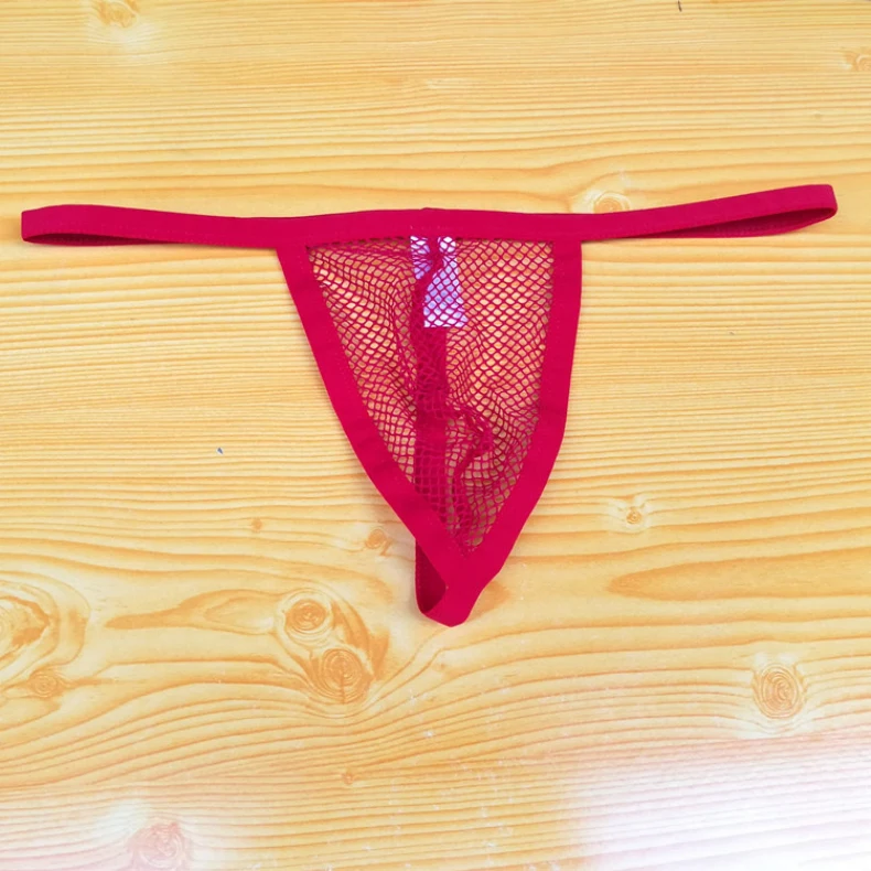 Стринги мужские прозрачные трусики с сеточкой| |